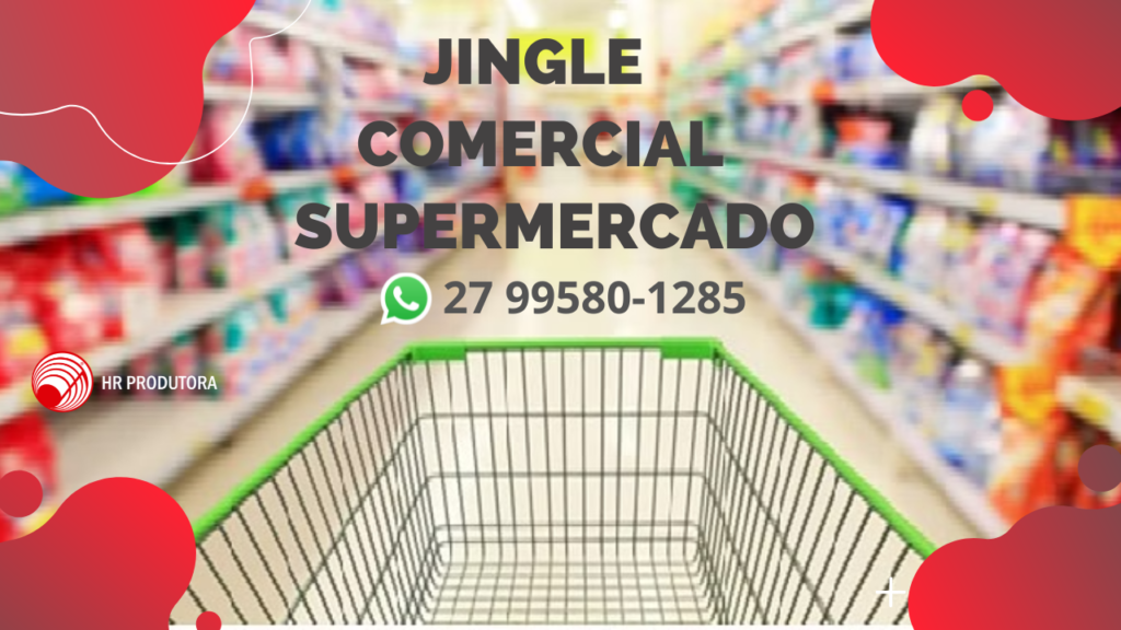 Jingle comercial supermercado

A Música perfeita, O Jingle para o seu Supermercado que diferenciará dos demais concorrêntes.